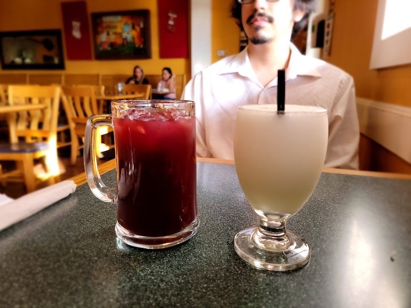 Lima Criolla Chicha Morada and Pisco Sour